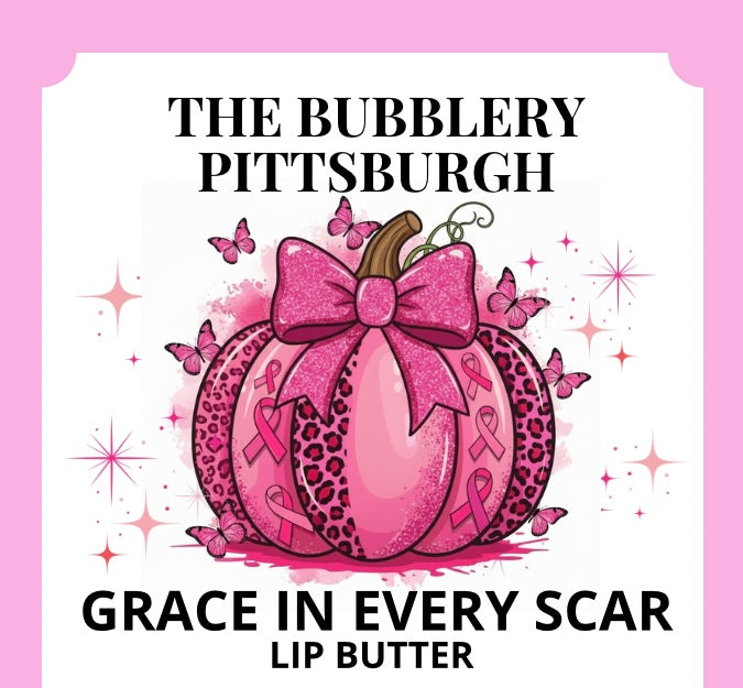 Pink ribbon GRACE In EVERY SCAR lip balm