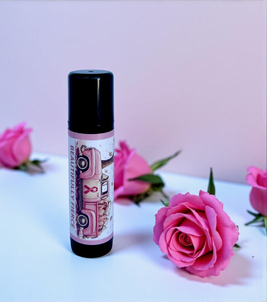 Pink ribbon BEAUTIFULLY FIERCE lip balm
