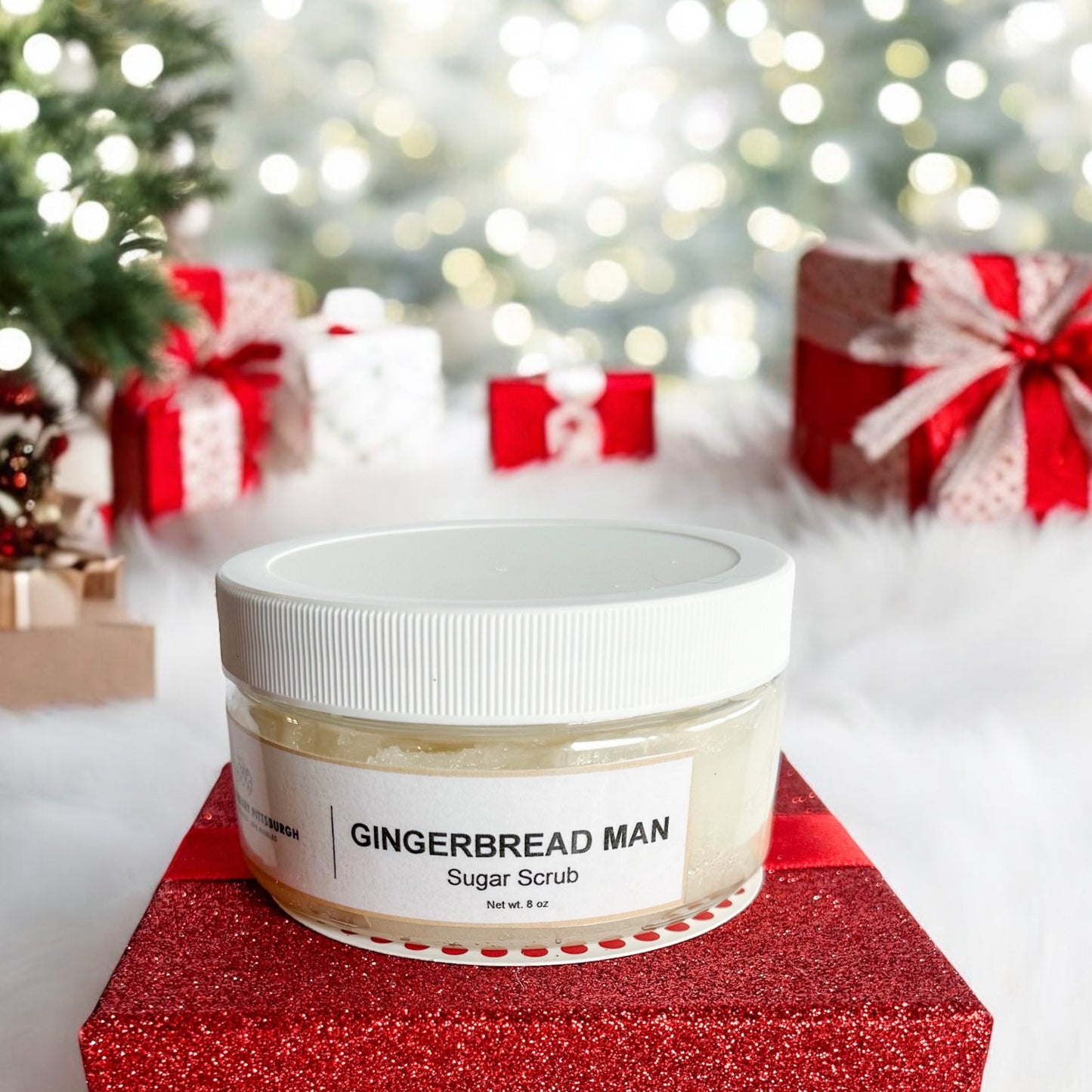 Gingerbread Man Sugar Scrub