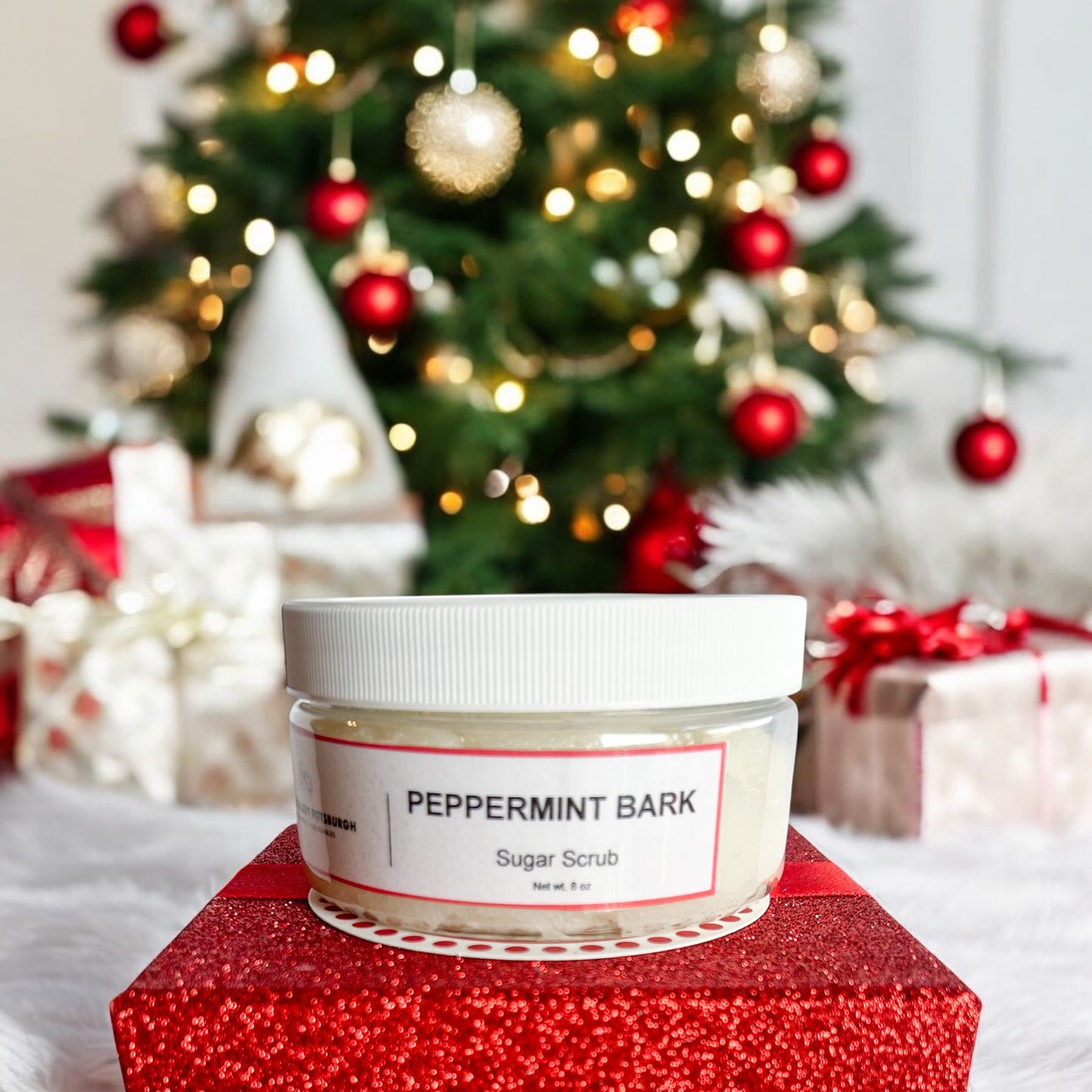 Peppermint Bark Sugar Scrub