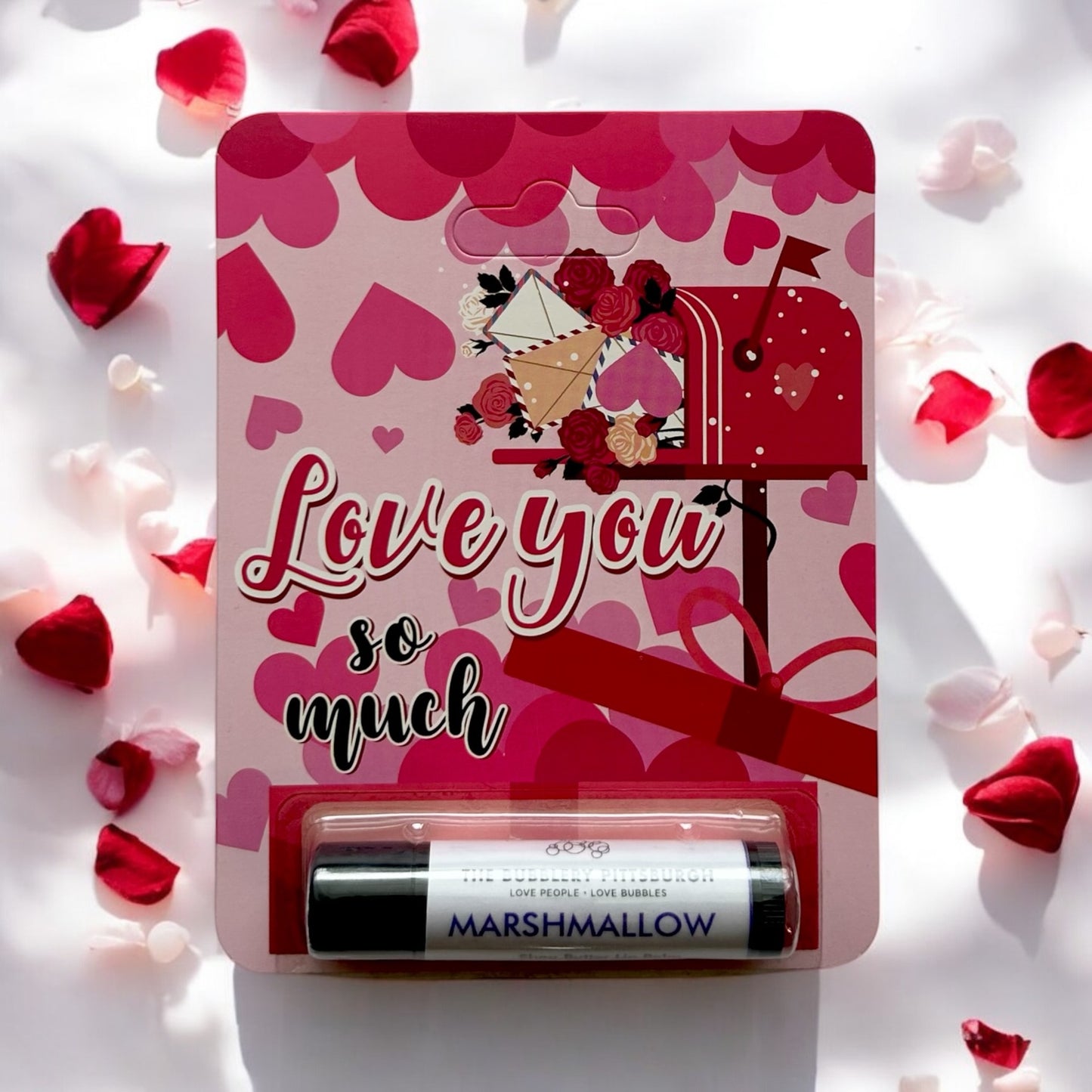 Valentines Marshmallow Small Lip Butter