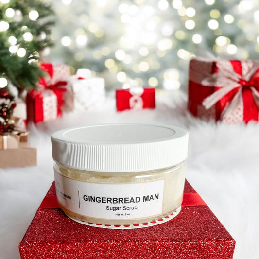 Gingerbread Man Sugar Scrub
